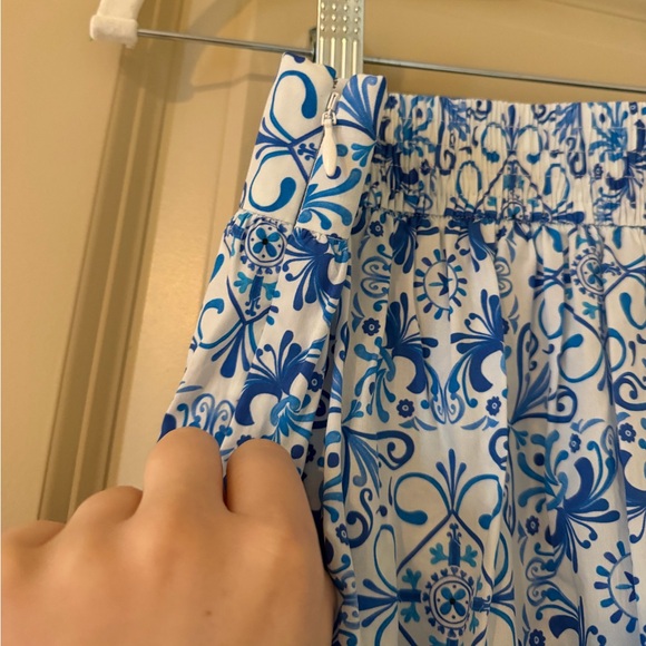 Hill House Camila Tiered Mosaic Skirt - Size S - Picture 6 of 7